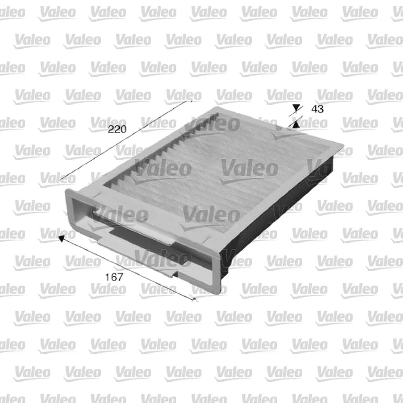 Polen Filtresi VALEO 715515 – Citroen / Fiat