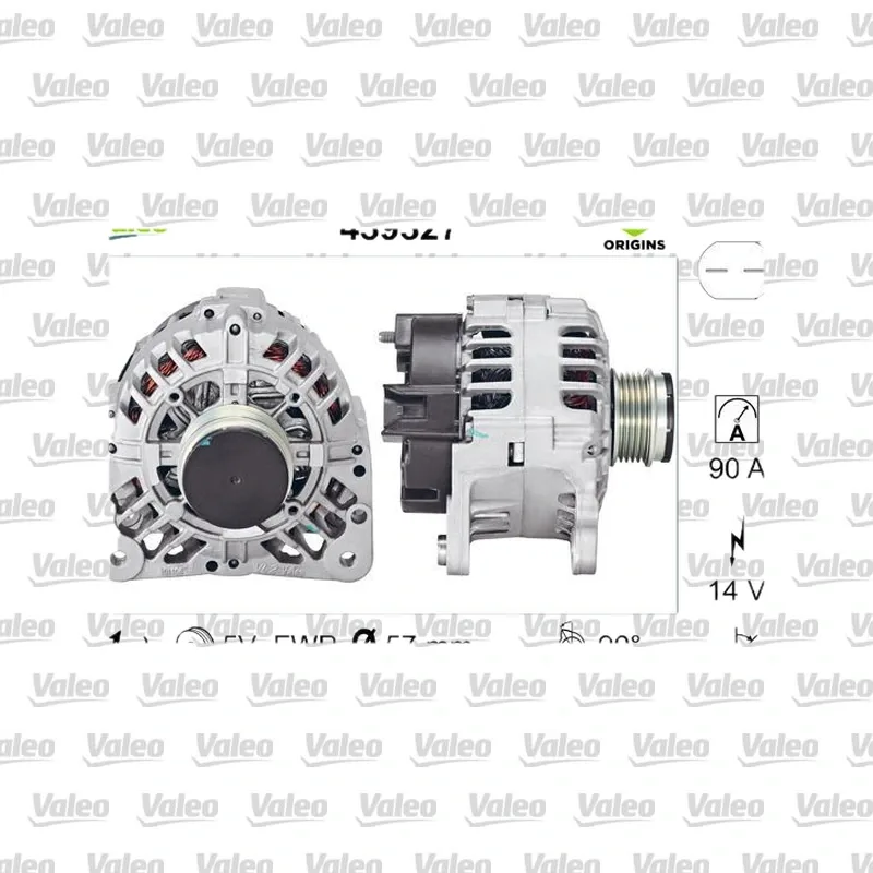 Alternatör VALEO 439327 – Volkswagen / Audi