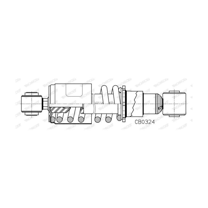 Arka Kabin Amortisörü MONROE CB0324 – MAN TGX