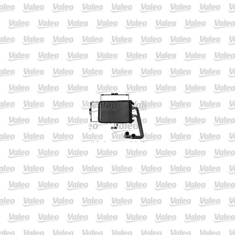 Kalorifer Radyatörü VALEO 812439 – Hyundai Elantra