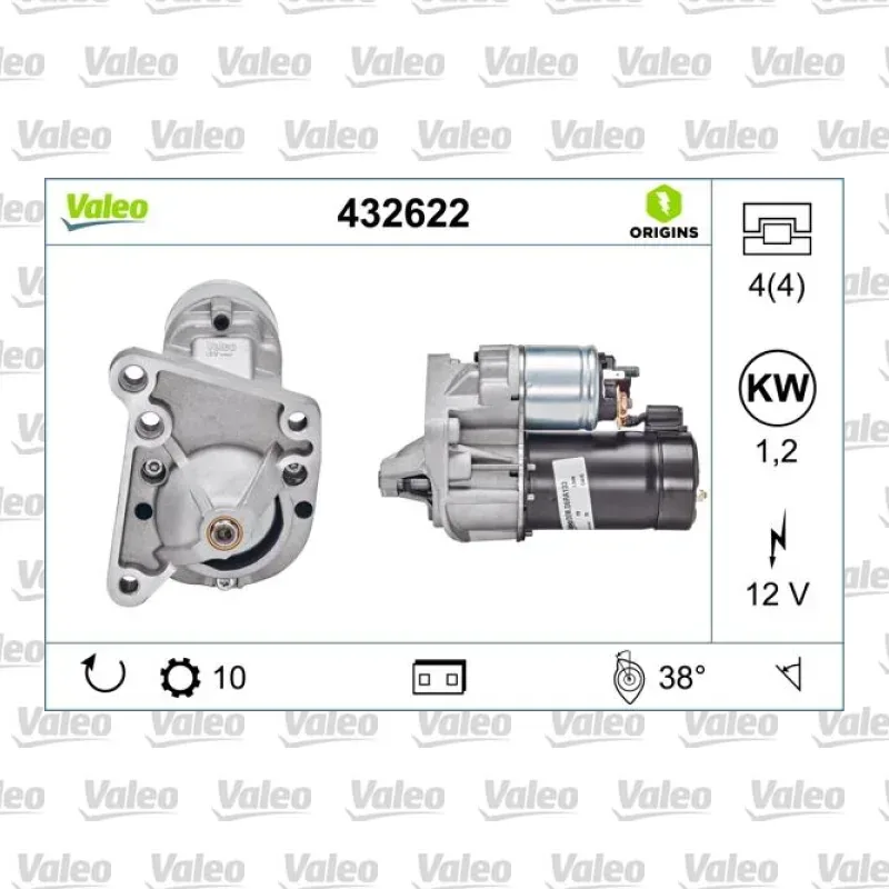 Marş Dinamosu VALEO 432622 – Renault Clio