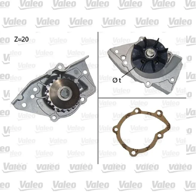 Devirdaim Su Pompası VALEO 506574