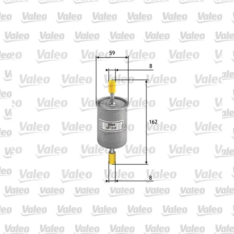 Yakıt Filtresi VALEO 587028 – Opel / Chevrolet
