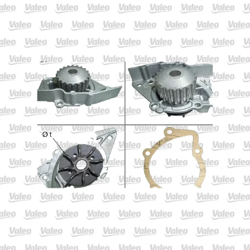 Devirdaim Su Pompası VALEO 506117