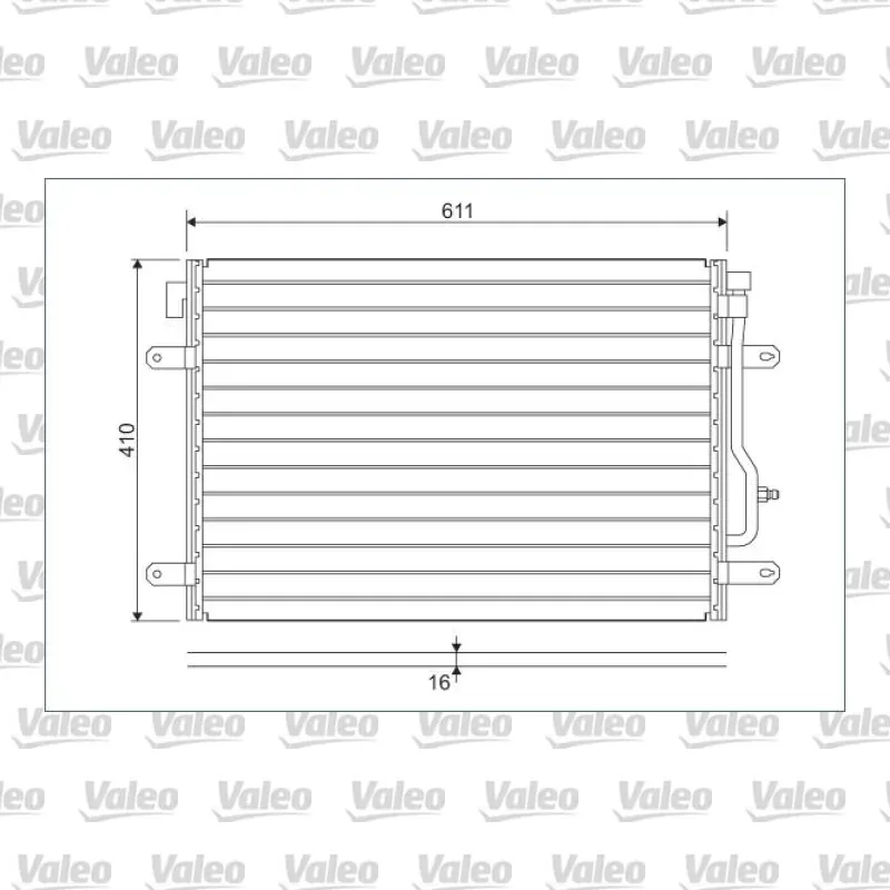 Klima Radyatörü VALEO 817741 – Audi A4 / A6