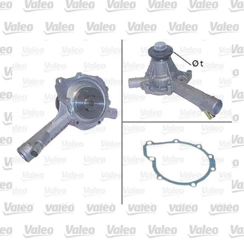 Devirdaim Su Pompası VALEO 506660 – Mercedes-Benz C 200