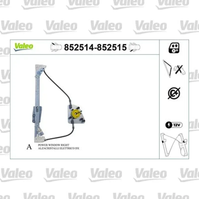 Cam Krikosu Arka Sol VALEO 852514 – Hyundai ix35