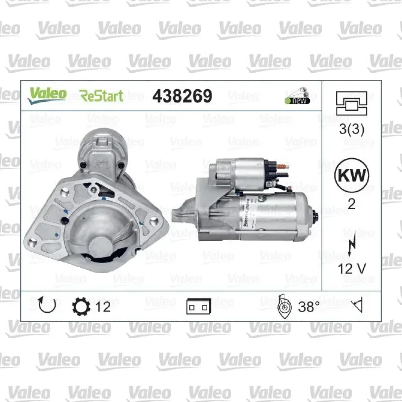 Marş Dinamosu VALEO 438269