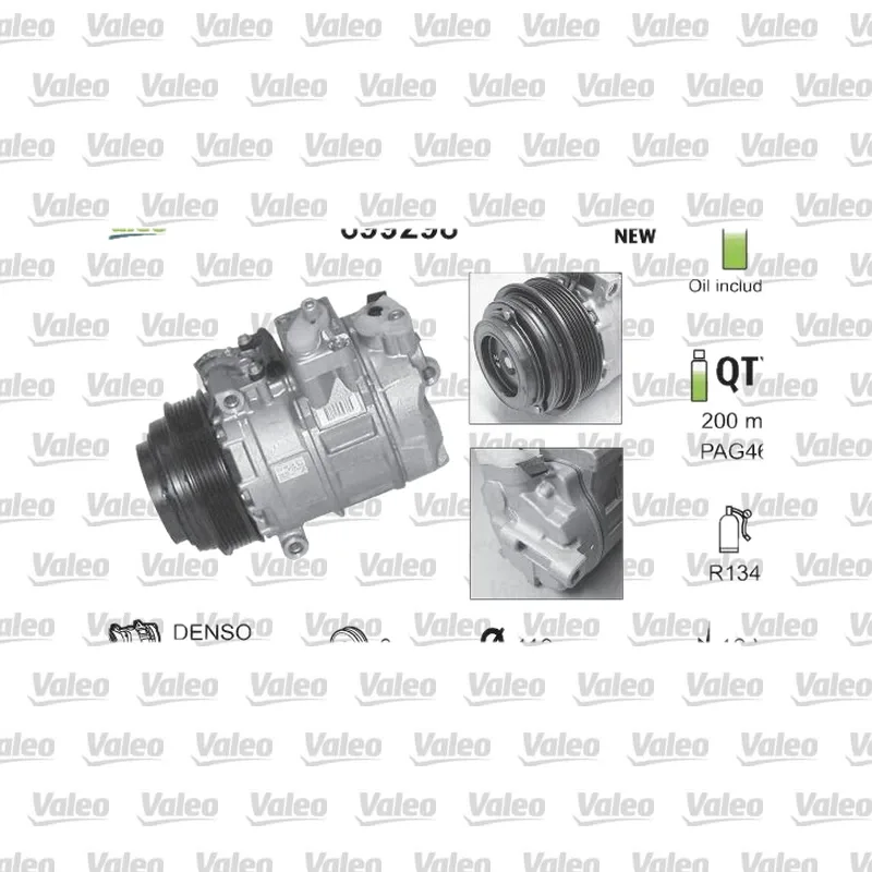 Klima Kompresörü VALEO 699298 – Mercedes-Benz C 200