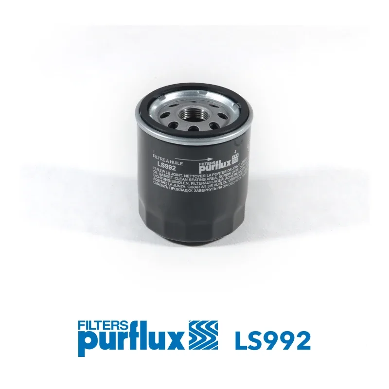 Yağ Filtresi PURFLUX LS992 – AUDI / SEAT / SKODA