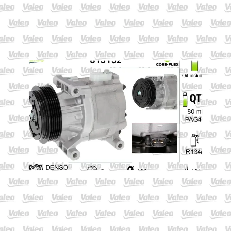Klima Kompresörü VALEO 813152 – Fiat Punto