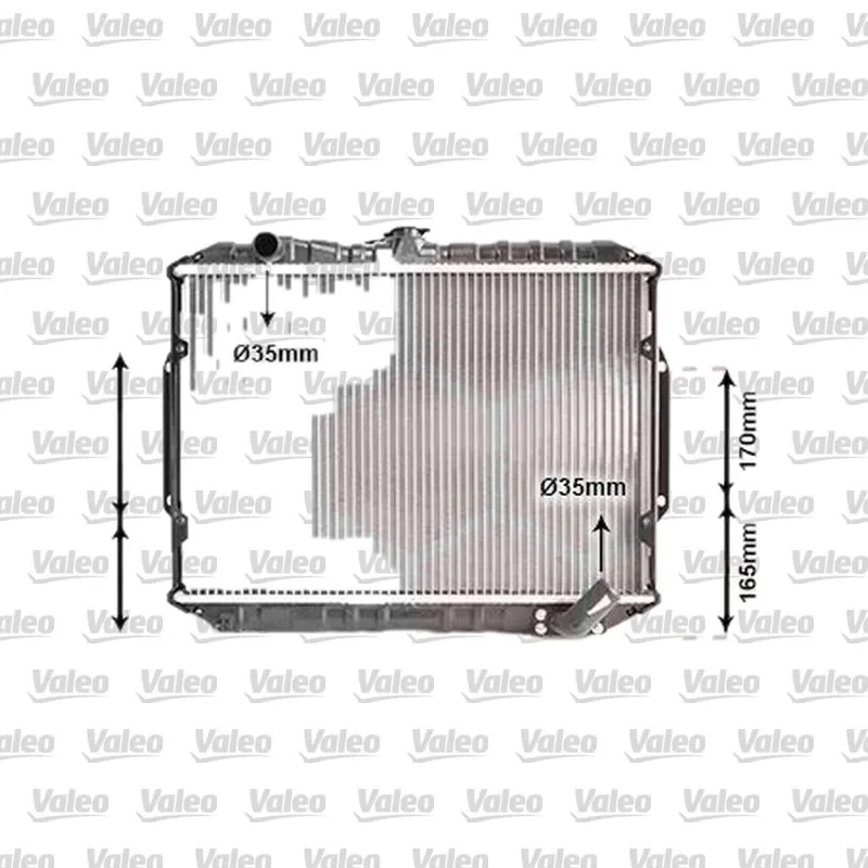 Mitsubishi L200 2.5 TD Su Radyatörü – VALEO 701262