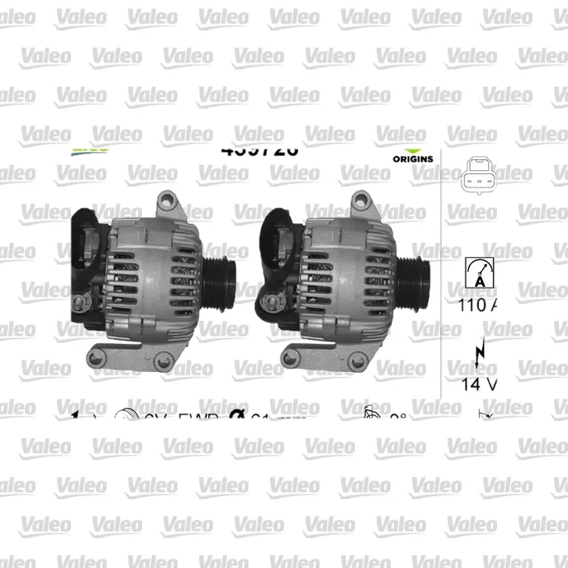 Ford Mondeo 3.0 Alternatör – VALEO 439726