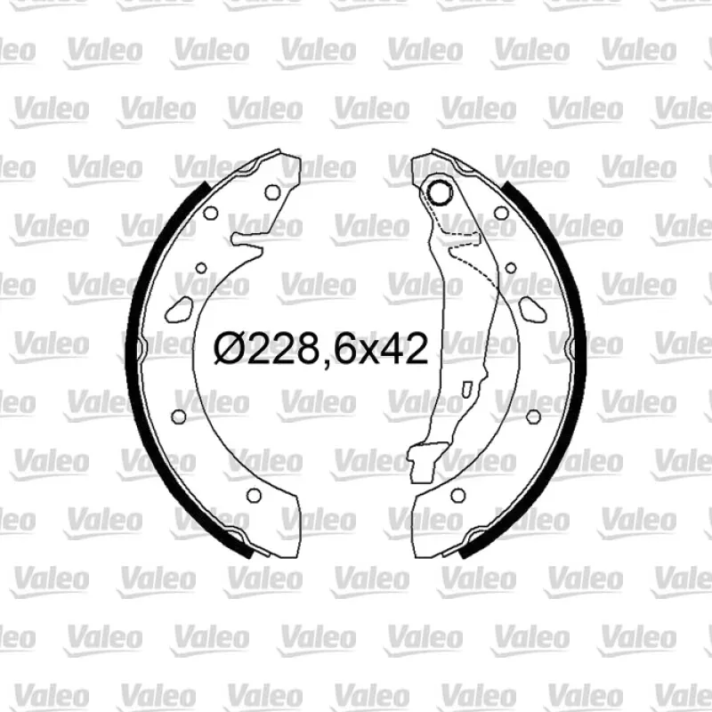 Fren Pabuçlu Balata Arka VALEO 564307 – Honda Accord