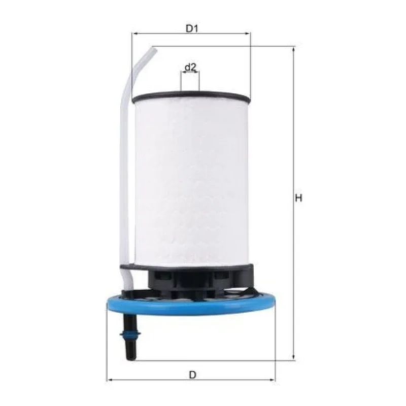 Yakıt Filtresi MAHLE KX 398 – ALFA ROMEO / FIAT / JEEP