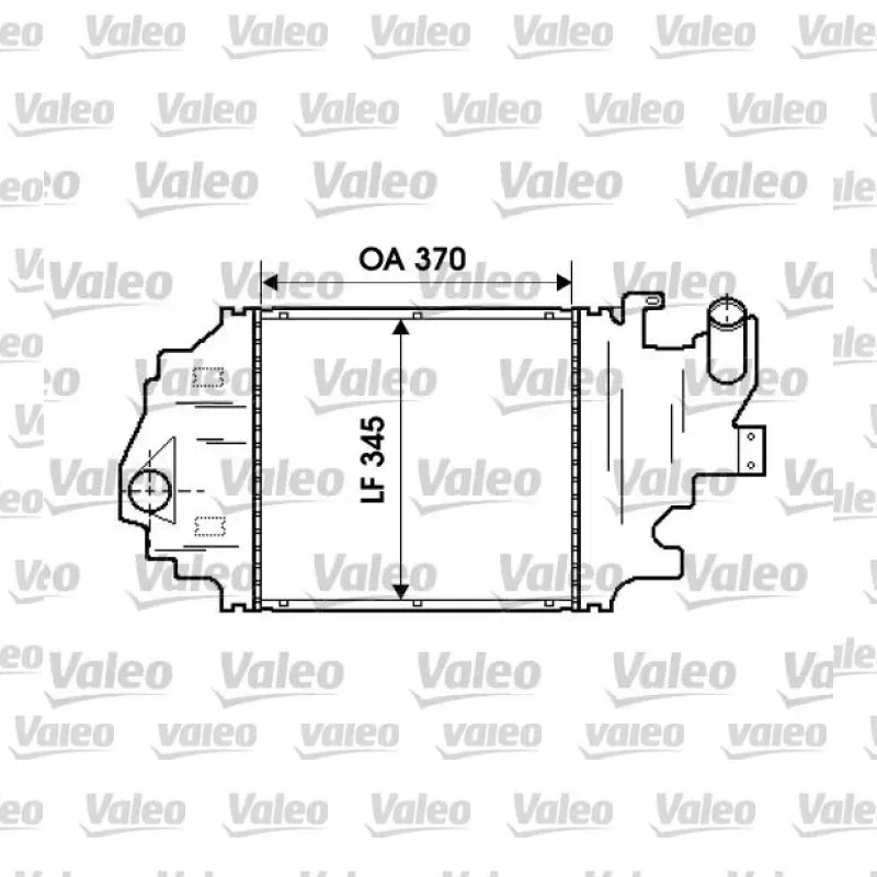 Turbo Radyatörü VALEO 817923 – Renault Clio / Thalia
