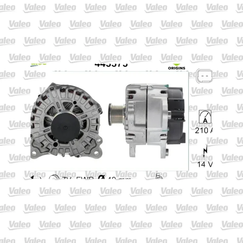 Alternatör VALEO 443373 – Renault Megane