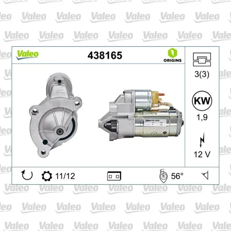 Marş Dinamosu VALEO 438165