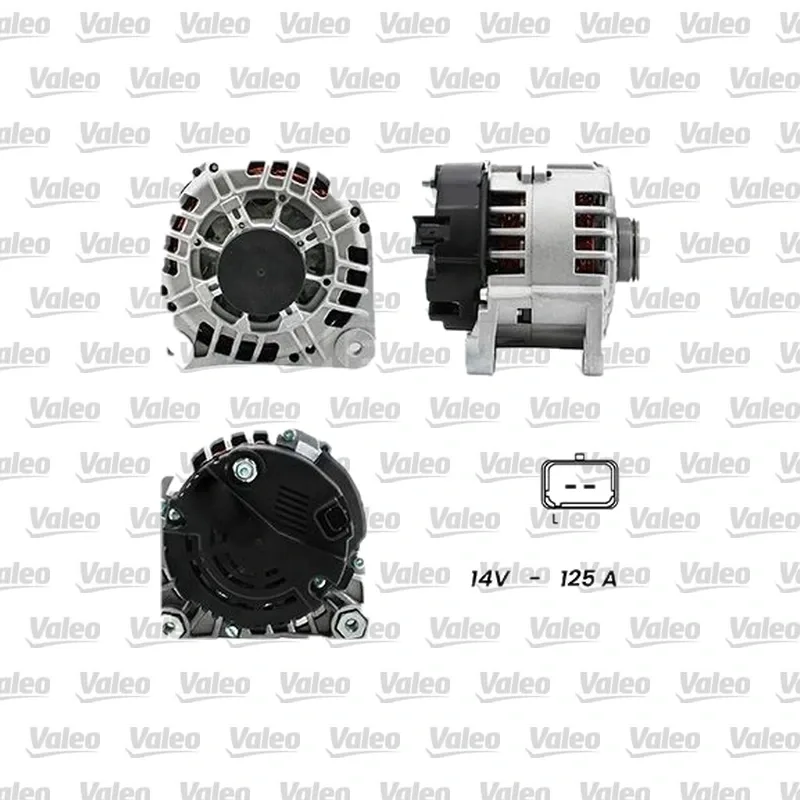 Alternatör VALEO 608339