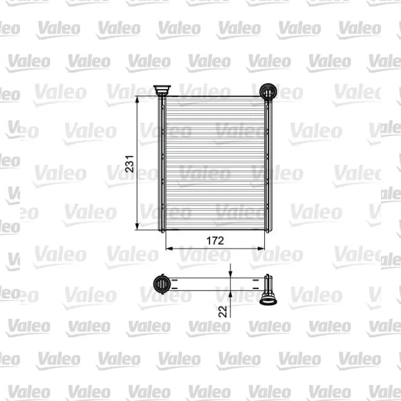 Kalorifer Radyatörü VALEO 811534 – Citroen / DS