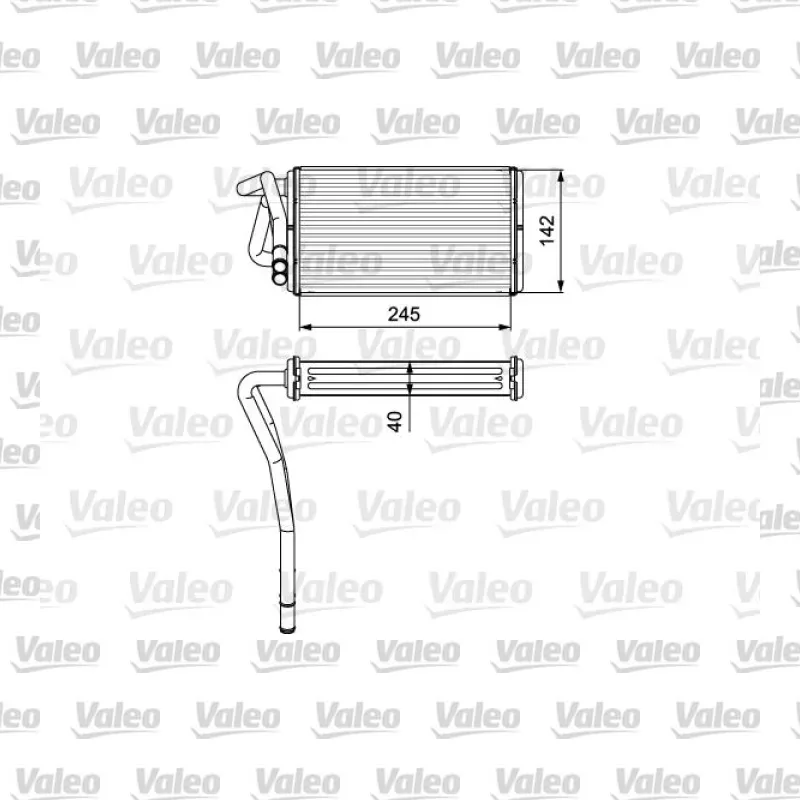 Kalorifer Radyatörü VALEO 812277 – Ford Transit