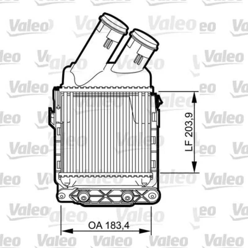 Turbo Radyatörü VALEO 817490 – Renault Megane / Scenic