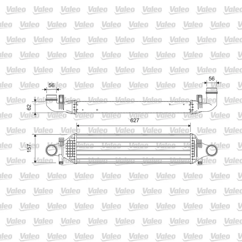 Turbo Radyatörü VALEO 818624 – Mercedes-Benz A 180
