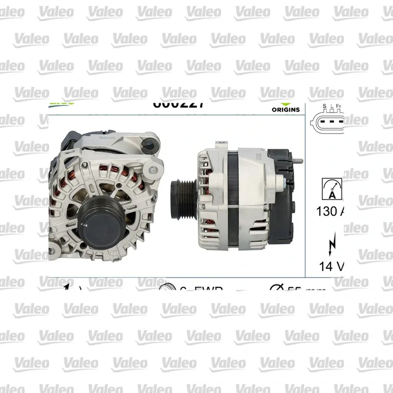 Hyundai Santa Fe 2.4 Alternatör – VALEO 600227