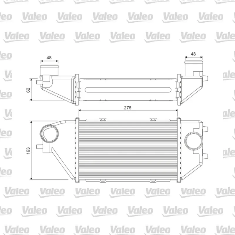 Honda CR-V 2.2 Turbo Radyatörü – VALEO 818381