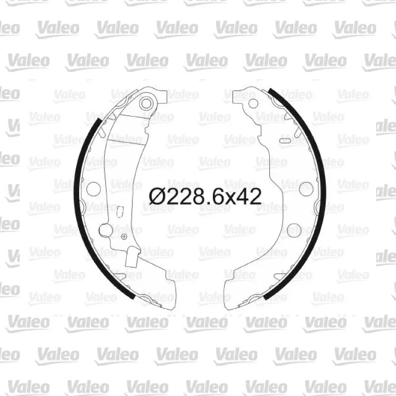 Fren Pabuçlu Balata Arka VALEO 562628 – Peugeot 406
