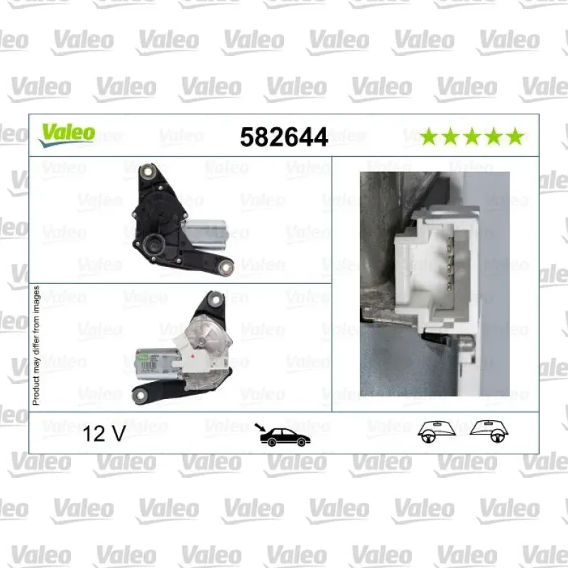 Silecek Mekanizma Motoru Arka VALEO 582644 – Peugeot 106