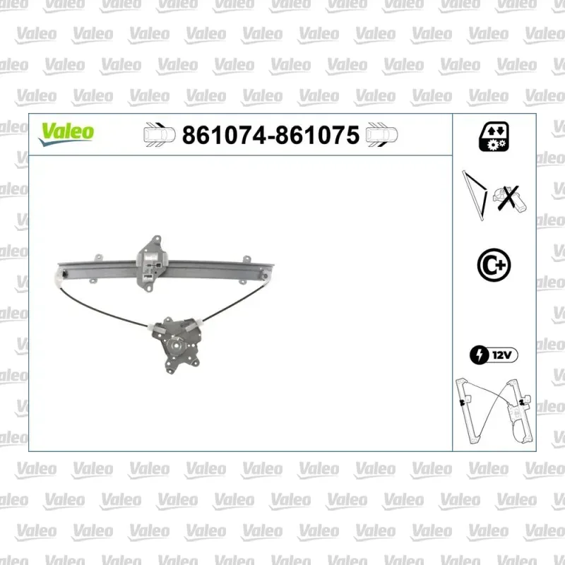 Cam Krikosu Ön Sol VALEO 861074 – Mitsubishi Lancer