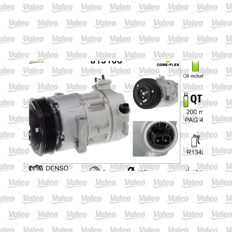 Klima Kompresörü VALEO 813106 – Opel / Ford
