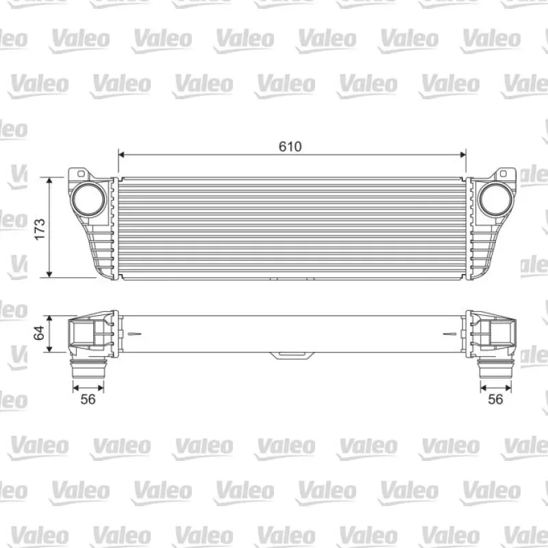 Turbo Radyatörü VALEO 818322 – Mercedes-Benz Vito / Viano