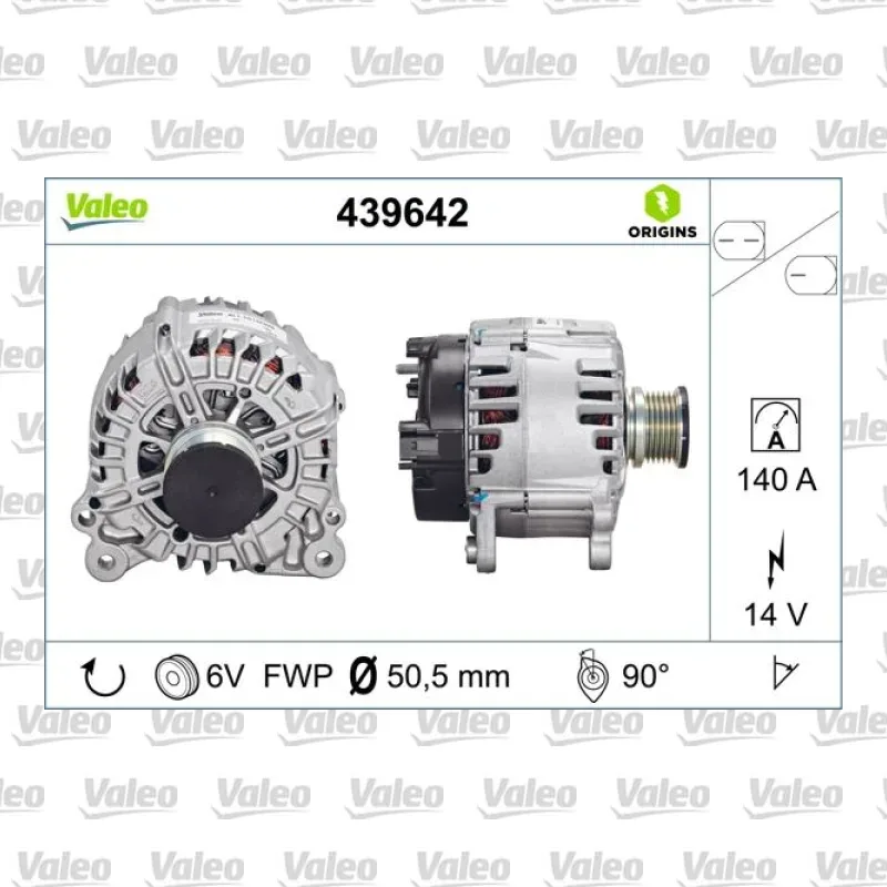 Alternatör VALEO 439642 – Audi A4