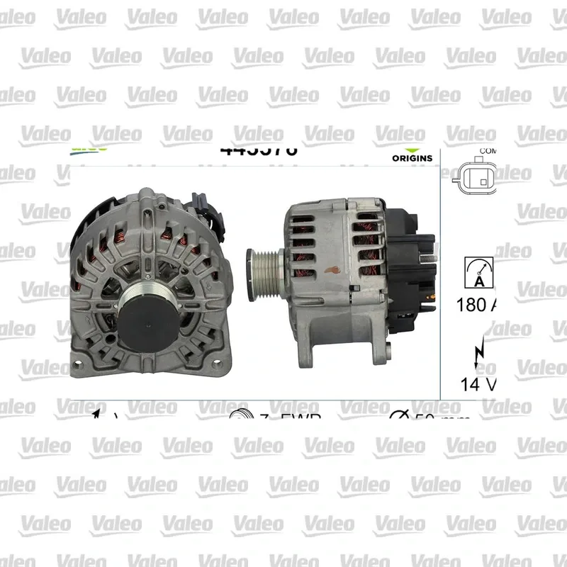 Alternatör VALEO 443378 – Renault Trafic