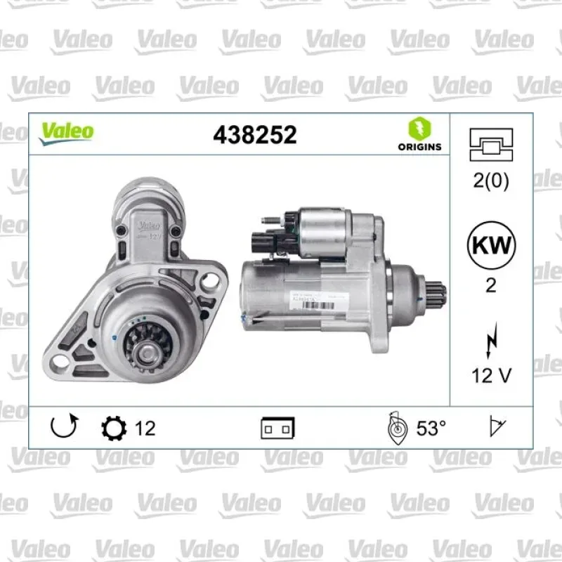 Marş Dinamosu VALEO 438252