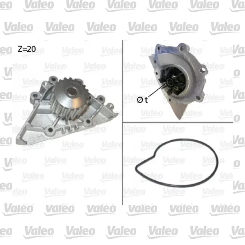Devirdaim Su Pompası VALEO 506720