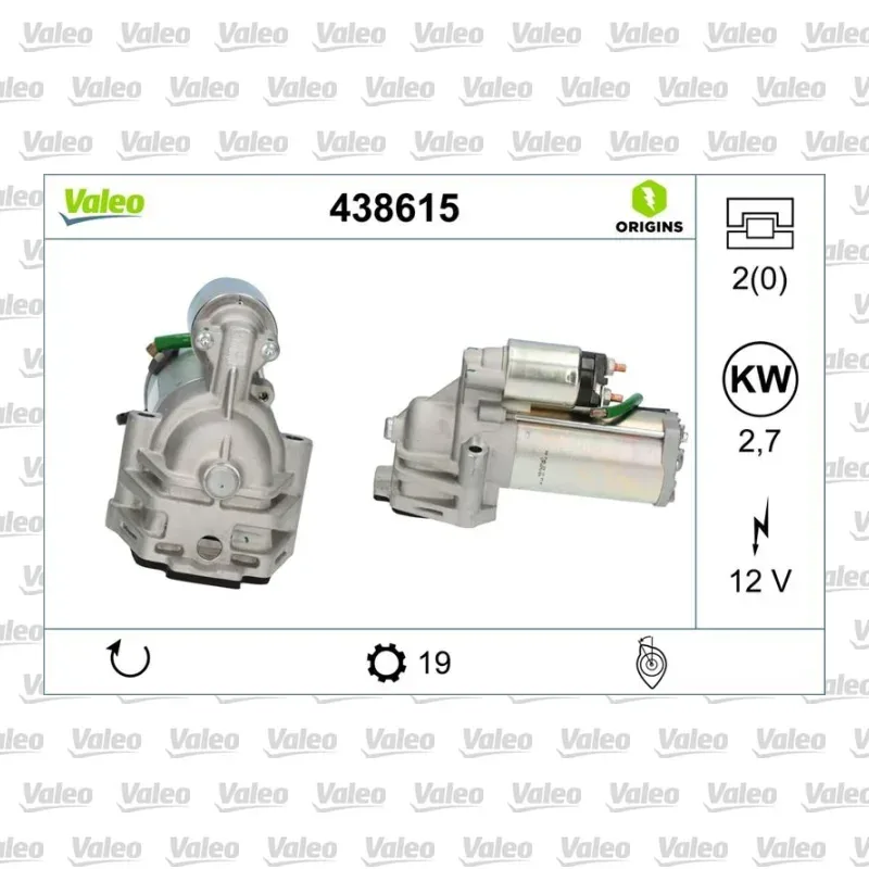Marş Dinamosu VALEO 438615 – Ford Mondeo / Transit