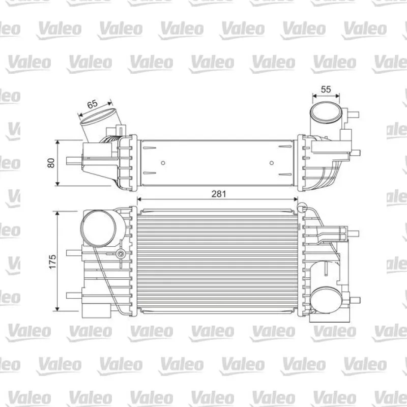 Nissan Juke 1.6 DIG-T Turbo Turbo Radyatörü – VALEO 822919