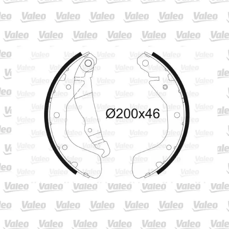Fren Pabuçlu Balata Arka VALEO 562078 – Opel Astra