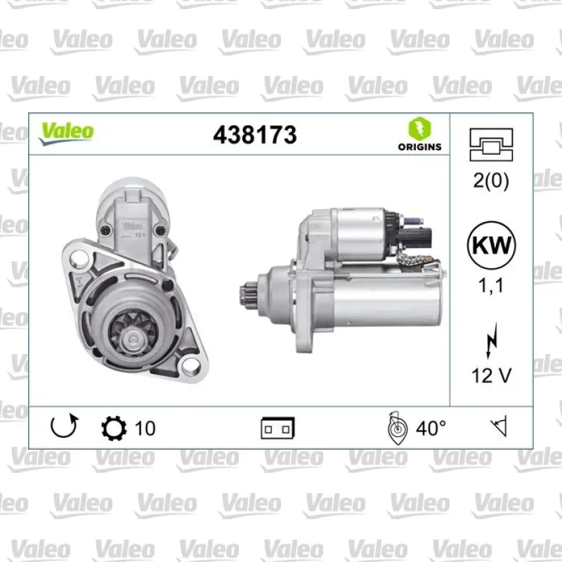 Marş Dinamosu VALEO 438173