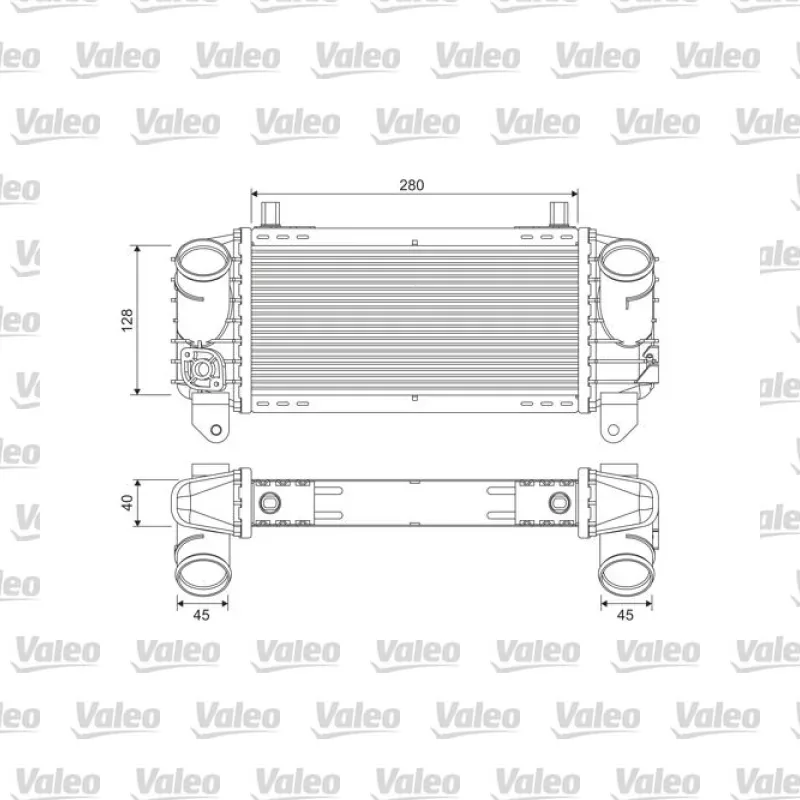 Turbo Radyatörü VALEO 817872 – Audi A2 1.2 TDI / 1.4 TDI