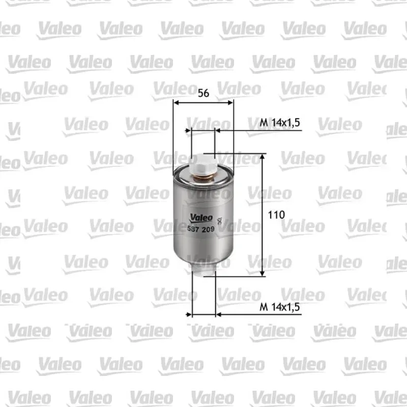 Land Rover Freelander 1.8 i 16V Benzin Filtresi – VALEO 587209