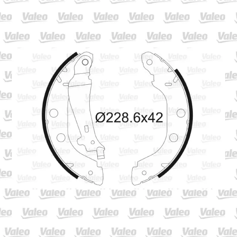 Fren Pabuçlu Balata Arka VALEO 562638 – Renault Kangoo