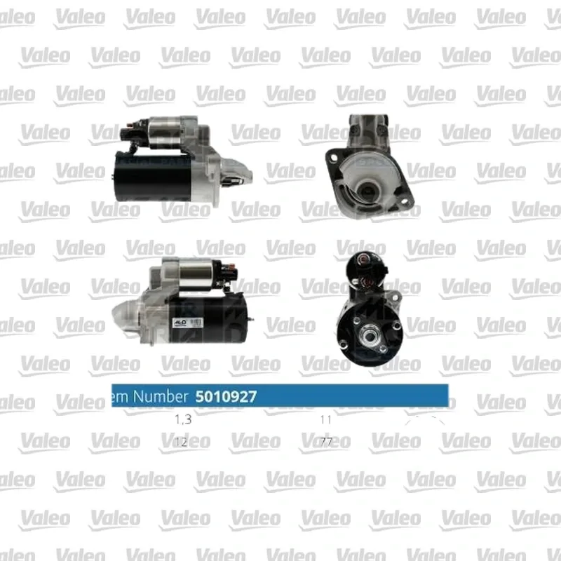 Marş Dinamosu VALEO 608399 – Hyundai / Kia