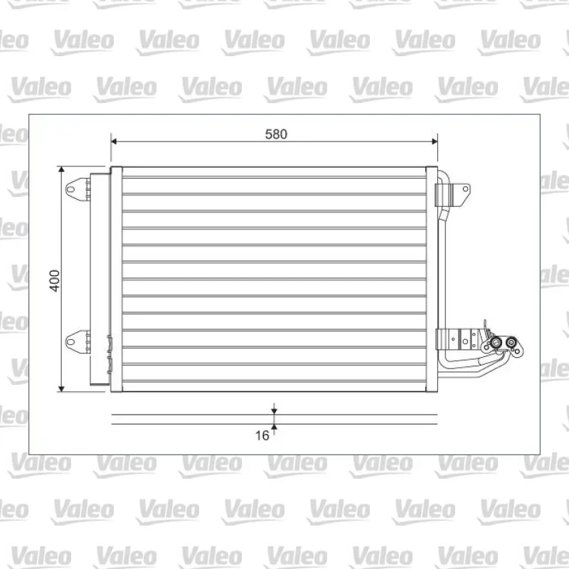 Klima Radyatörü VALEO 817777