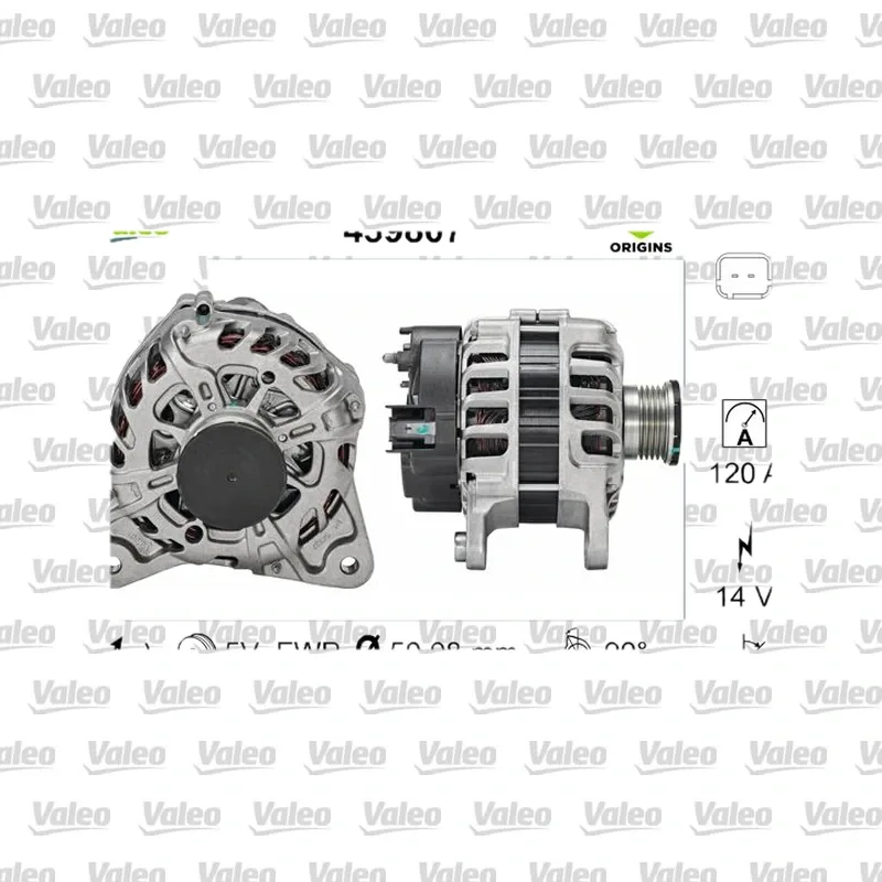 Alternatör VALEO 439807 – Renault / Dacia