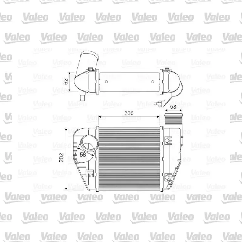 Audi A6 2.0 TDI Turbo Radyatörü – VALEO 818326
