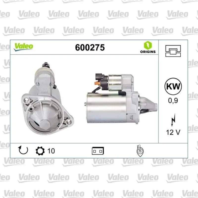 Marş Dinamosu VALEO 600275 – Hyundai / Kia
